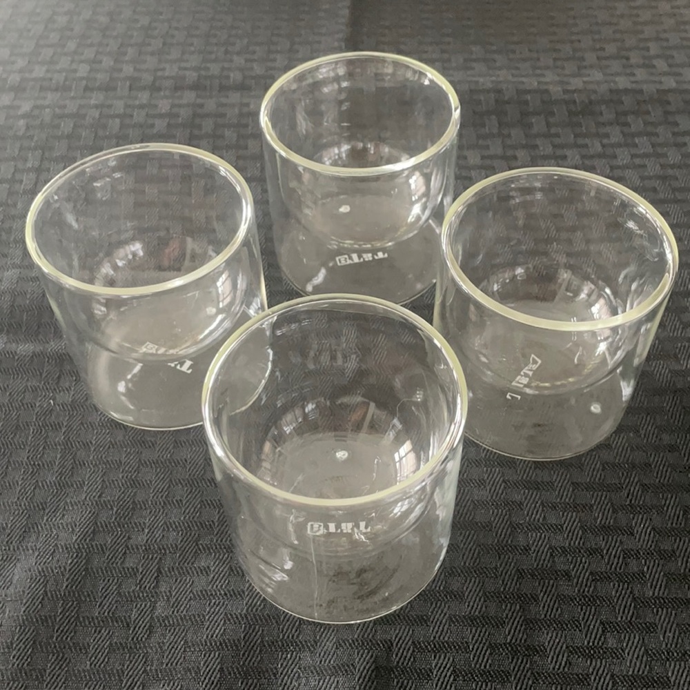 Double Wall Glass (set of 4)